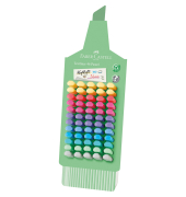 Textmarker 254633, farbig sortiert, 1mm, 2mm, 5mm 