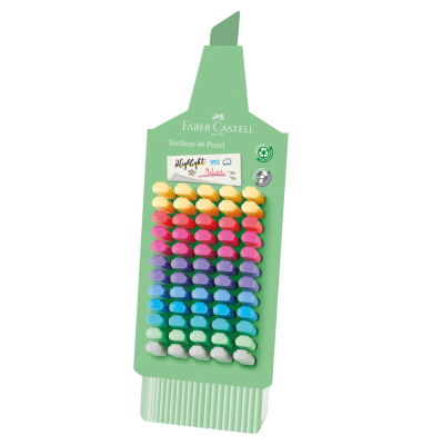 Textmarker 254633, Display (60 #), farbig sortiert, 1mm, 2mm, 5mm Keilspitze