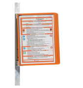 Wandelement magnetisch orange
