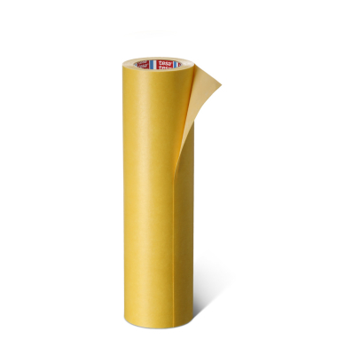 Kreppband 450mm 10m gelb