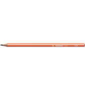 Bleistift, 369/03-2B, H&auml;rte 2B, orange