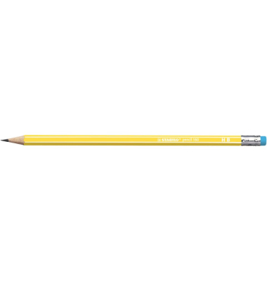 Bleistift, 2160/05-HB, H&auml;rte HB, gelb