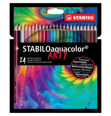 Aquarellfarbstiftetui 24ST ARTY