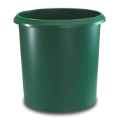 Papierkorb 26501, 18 Liter, rund, gr&uuml;n