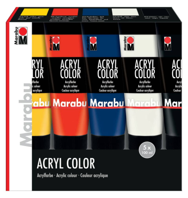 Acrylfarbe Color Set 5tlg.