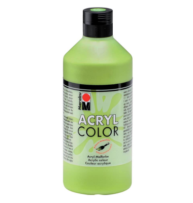 Acrylfarbe Color blattgr&uuml;n