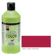 Acrylfarbe Color kaminrot