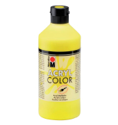Acrylfarbe Color gelb