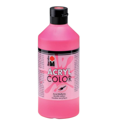 Acrylfarbe Color zinnoberrot