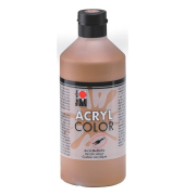 Acrylfarbe Color mittelbraun