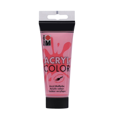 Acrylfarbe Color kirschrot