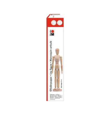 Dekofigur Gliederpuppe 31cm