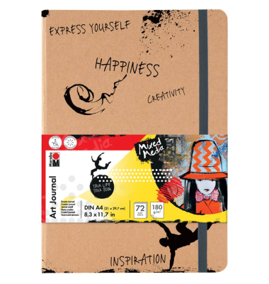 Skizzenbuch Art Journal A4
