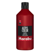 Acrylfarbe Color rubinrot