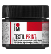 Textilfarbe 100ml lampenschwarz