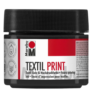 Textilfarbe 100ml lampenschwarz