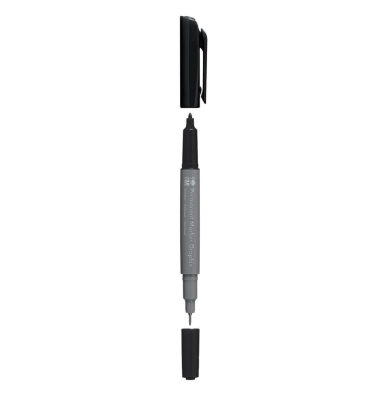 Permanentmarker 01470 003 073, schwarz, 1-2mm 