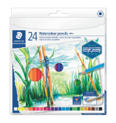Aquarellfarbstifte 24ST sortiert