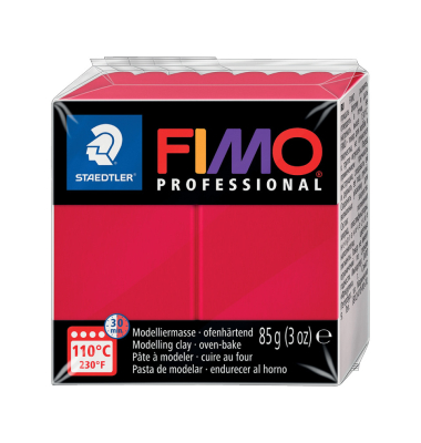 Modelliermasse Fimo pro f&uuml;r karmin