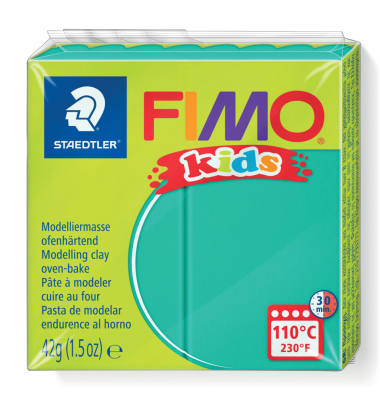 Modelliermasse Fimo gr&uuml;n
