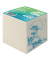 Notizklotz 9x9x9cm Welle