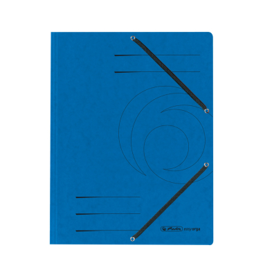 Sammelmappe easy orga 300002799, A4 blau, 2cm F&uuml;llh&ouml;he, Karton 355g