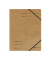 Eckspannmappe easy orga 300003065, A4 braun Karton 355g, f&uuml;r ca. 200 Blatt  (80 g/m&sup2;)