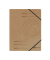 Eckspannmappe easy orga 300003065, A4 braun Karton 355g, f&uuml;r ca. 200 Blatt  (80 g/m&sup2;)