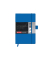 Notizbuch 300000767, blau, A6, kariert, 80g, 96 Blatt / 192 Seiten