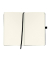 Notizbuch 300000773, schwarz, A5, blanko, 80g, 96 Blatt / 192 Seiten