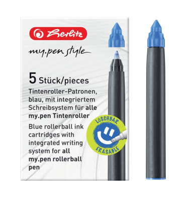 Tintenpatronen 5ST blau