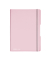 Notizbuch 300003581, ros&eacute;, A4, liniert + kariert, 80g, 80 Blatt / 160 Seiten