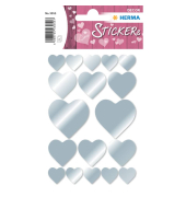 Schmucketikette Decor silber