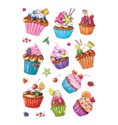 Schmucketikett Cupcakes