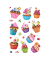 Schmucketikett Cupcakes
