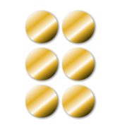 Schmucketikette  gold