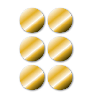 Schmucketikette  gold
