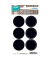 Sticker Tafeletikette Kreise
