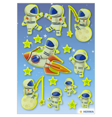 Sticker LUCA AUF DEM MOND