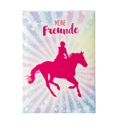 Freundebuch A5 Pferdefreundin