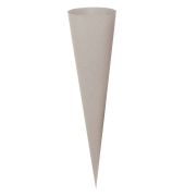 Bastel-Geschwistert&uuml;te 93800, grau, 35cm, rund