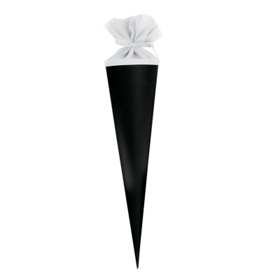 Bastel-Schult&uuml;te 97830, schwarz, 70cm, rund