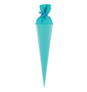 Bastel-Schult&uuml;te 97 847, eisblau, 70cm, rund