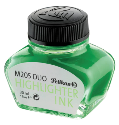 Textmarkertinte 30ml neongr&uuml;n