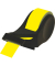 Haftnotizen CT1882, 19mmx10m, neongelb, Rolle