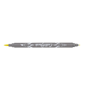 Faserschreiber Calli Brush flou gelb
