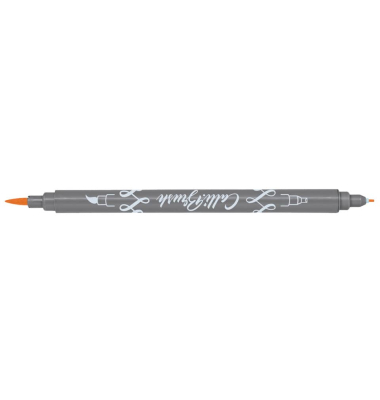 Faserschreiber Calli Brush flou orange