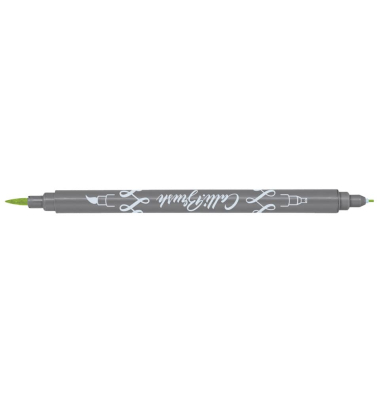 Faserschreiber Calli Brush fluo gr&uuml;n