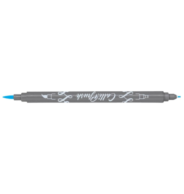 Faserschreiber Calli Brush hellblau