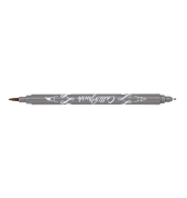 Faserschreiber Calli Brush braun
